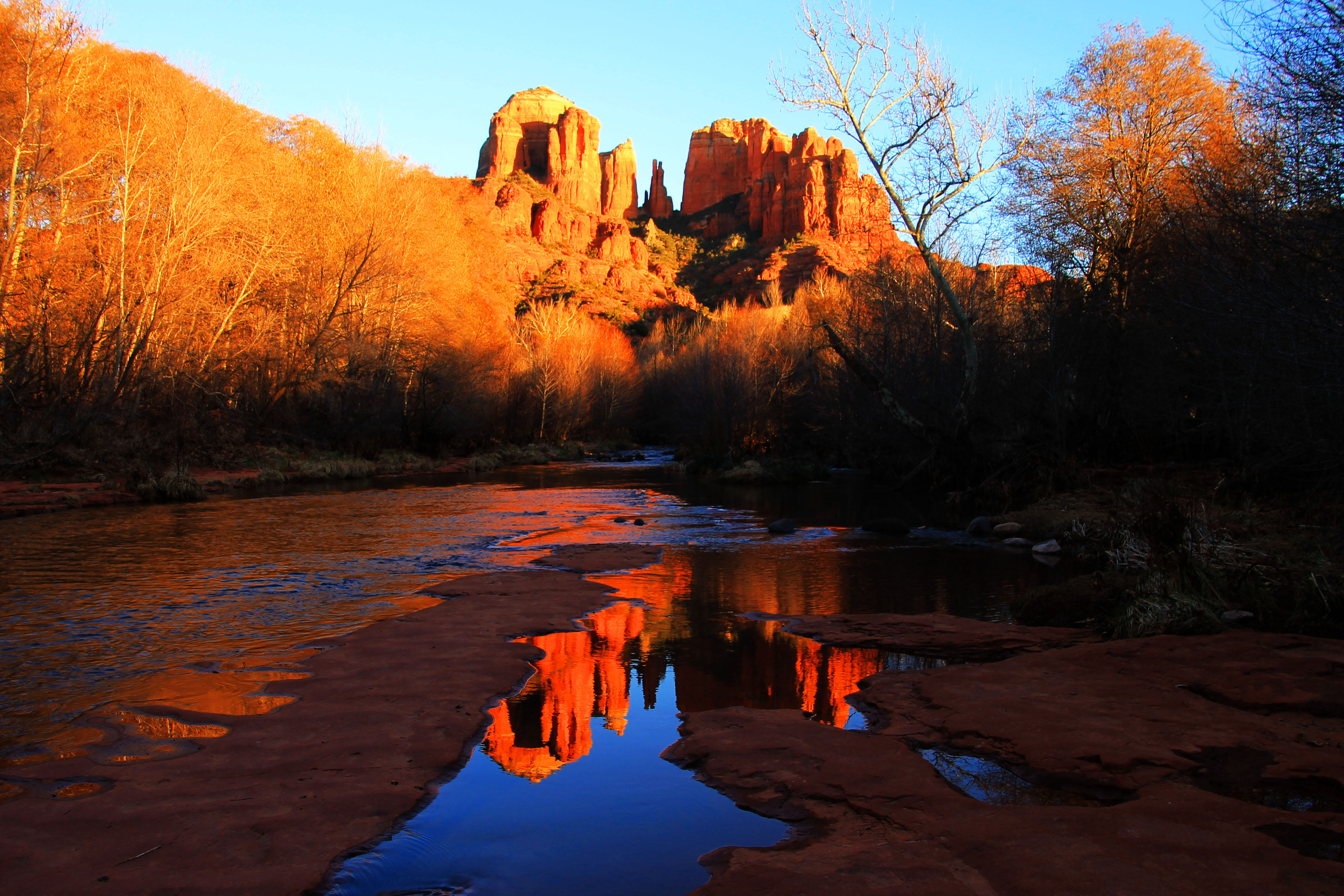 Cathedral Rock Reflection Shutterbug